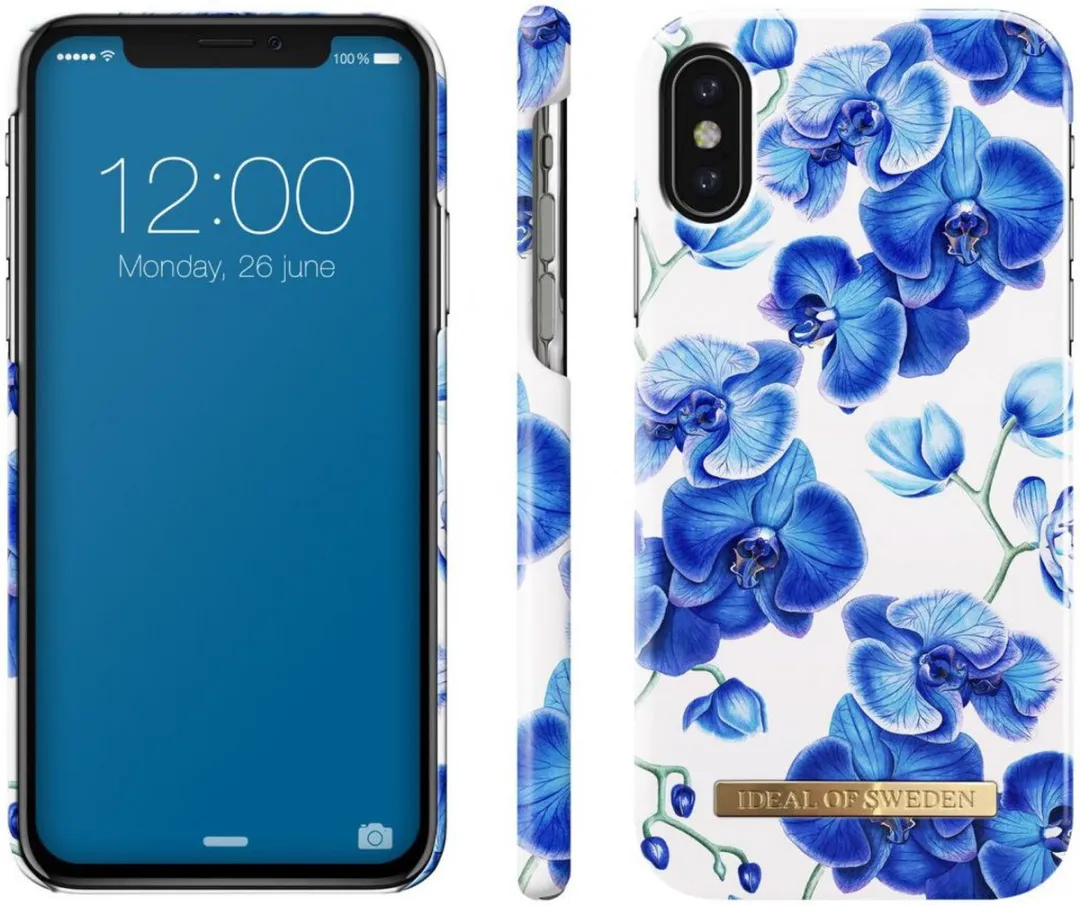 iDeal of Sweden iPhone XS/X Fashion Hoesje - Baby Blue Orchid - IDFCS18-IXS-70