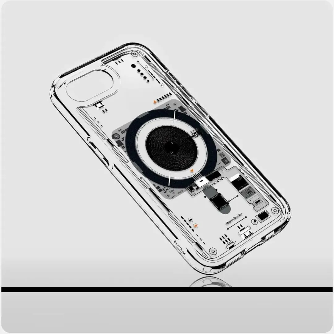 Spigen Ultra Hybrid MagFit ACS09143 Hoesje - iPhone 16e - Transparant - afbeelding 6 van 6