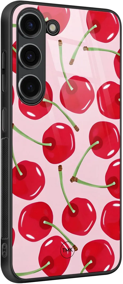 Casevibes Hoesje Samsung Galaxy S23 Sweet Cherry - Roze