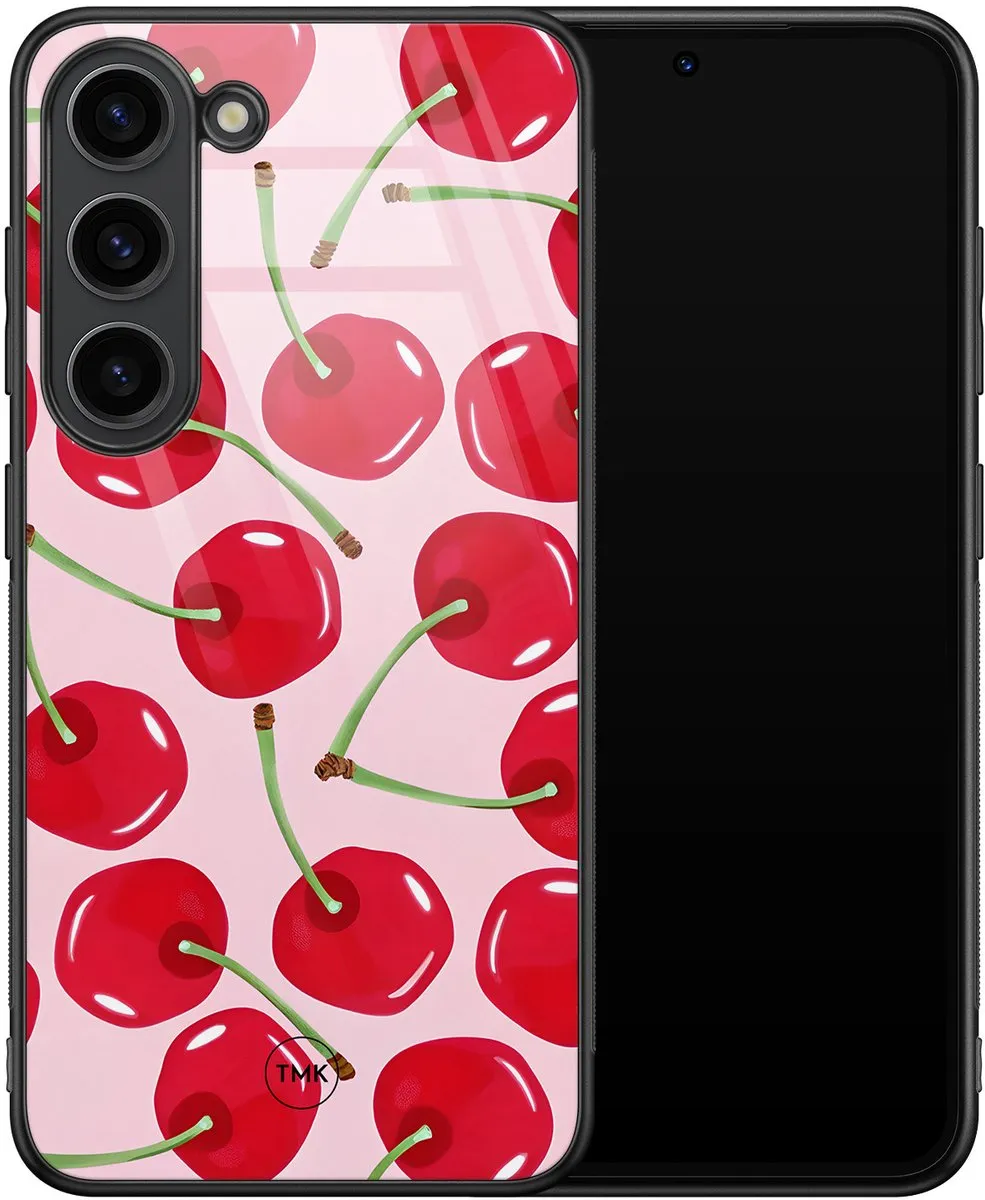 Casevibes Hoesje Samsung Galaxy S23 Sweet Cherry - Roze