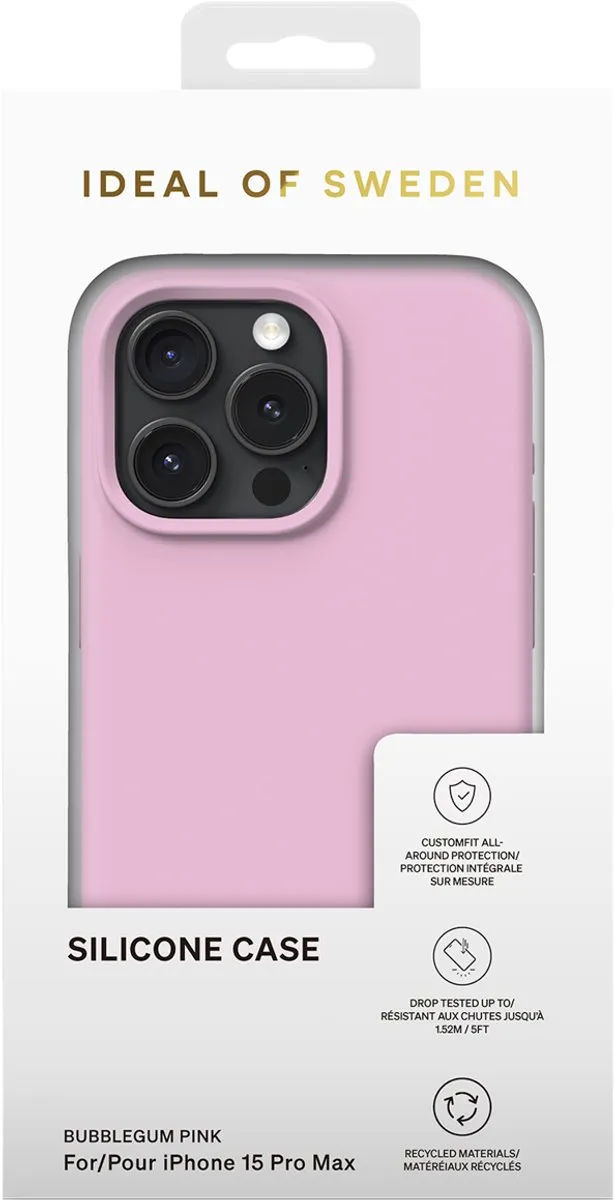 iDeal of Sweden iPhone 15 Pro Max Hoesje - Bubble Gum Roze