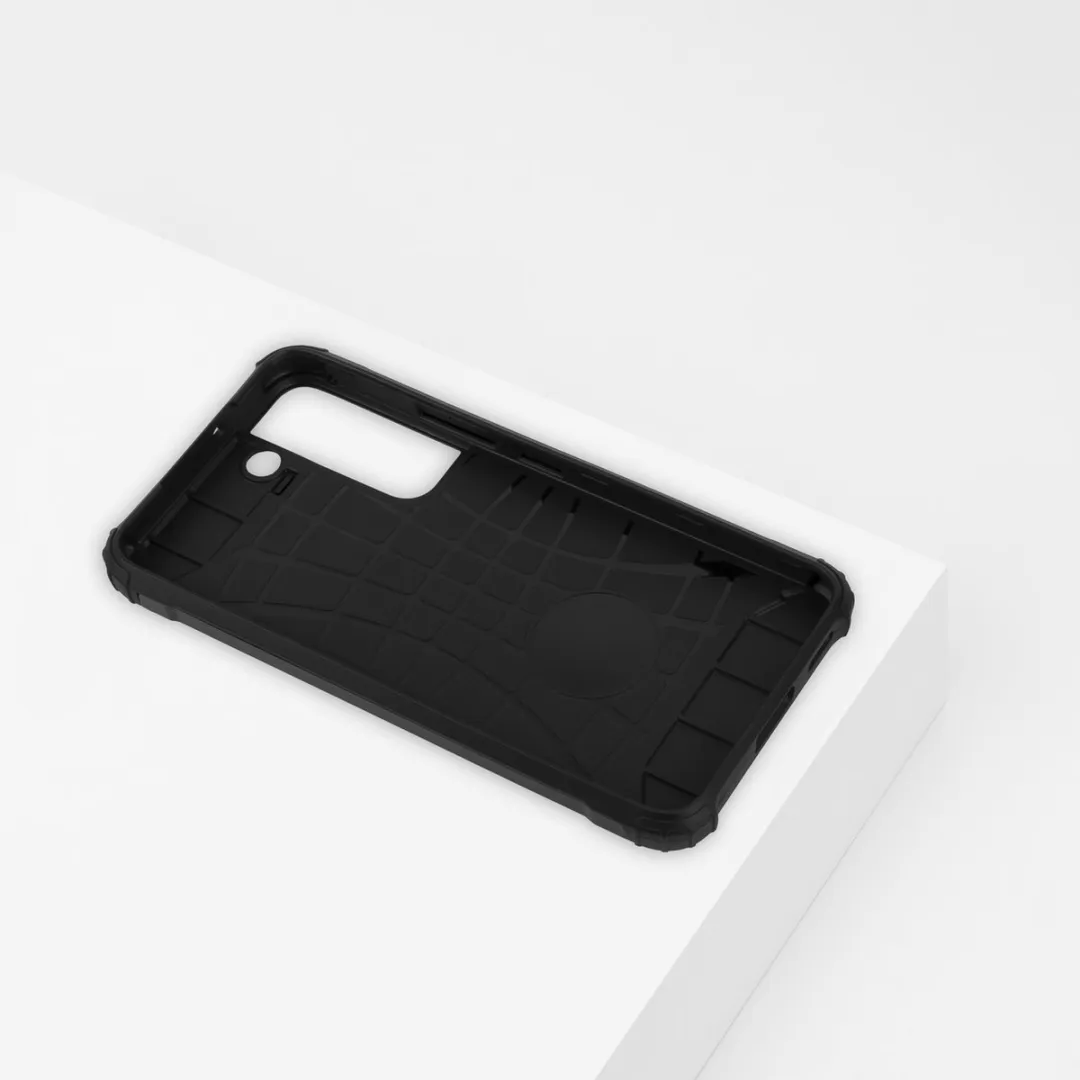 BMAX Classic Armor Hoesje Samsung Galaxy S22 - Zwart