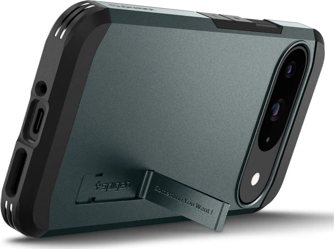 Spigen Tough Armor Hoesje ACS07694 Google Pixel 9/9 Pro - Groen - afbeelding 6 van 6
