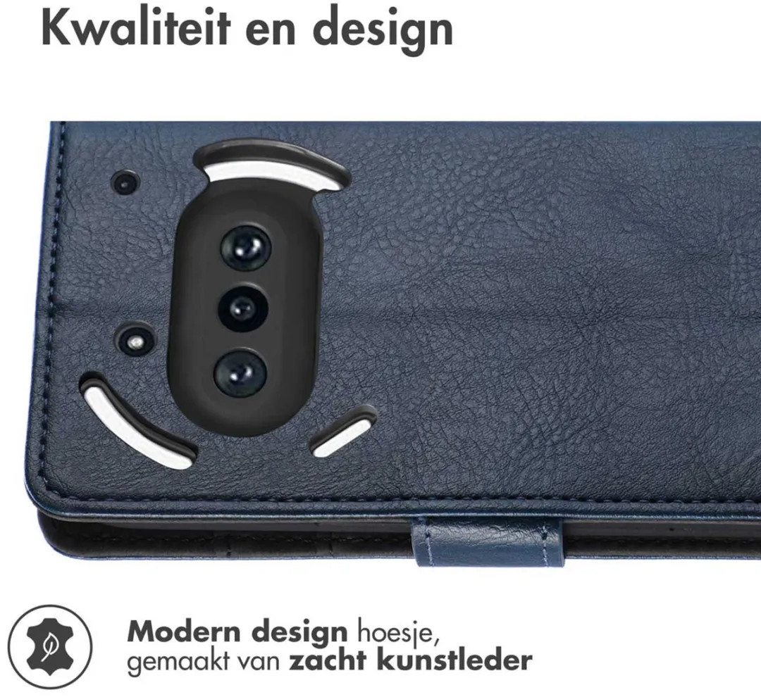 Imoshion Hoesje Nothing Phone (3a) - 3 Pasjes - Donkerblauw