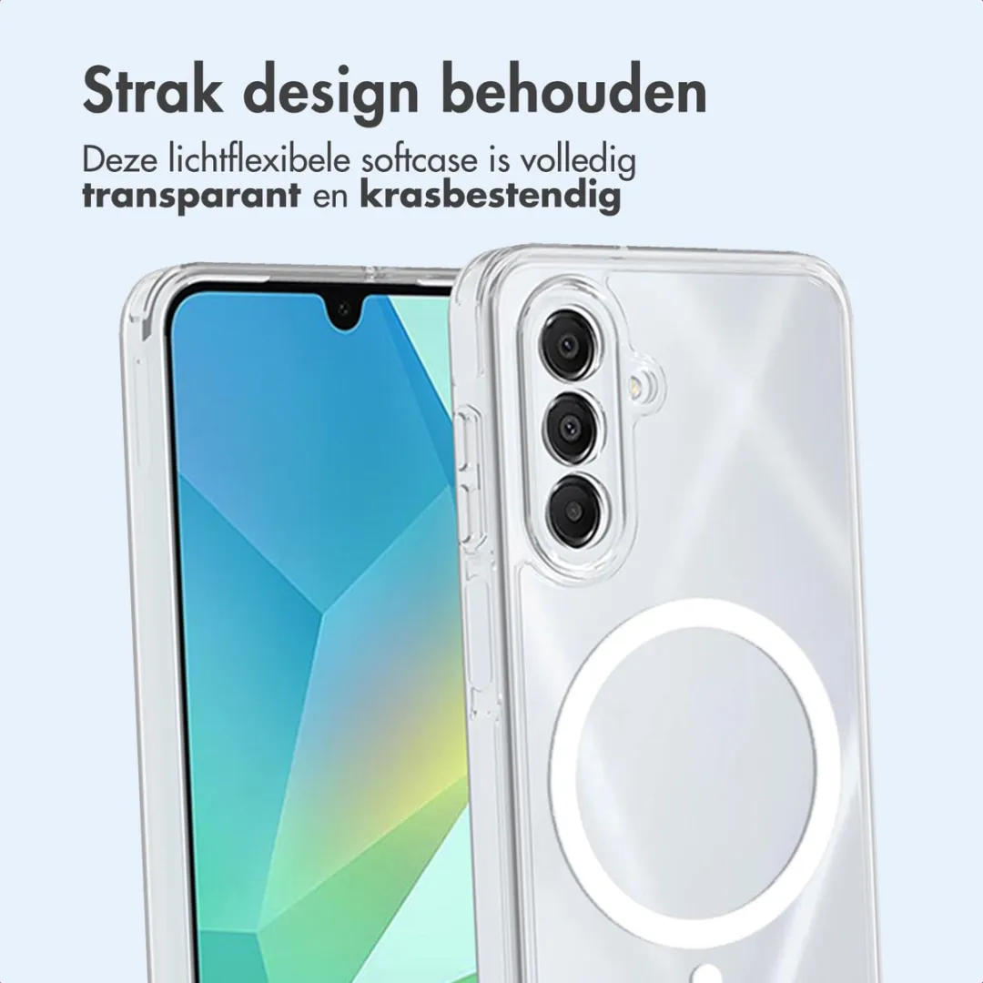 Imoshion Hoesje Samsung Galaxy A16 - Transparant met MagSafe Ring - afbeelding 6 van 6