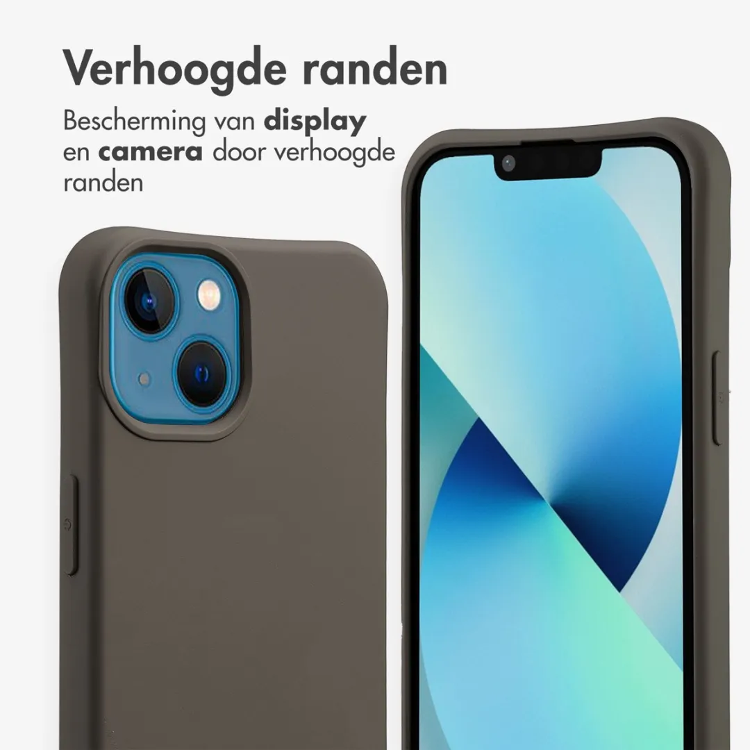Imoshion iPhone 13 Hoesje - Black Coffee - MagSafe