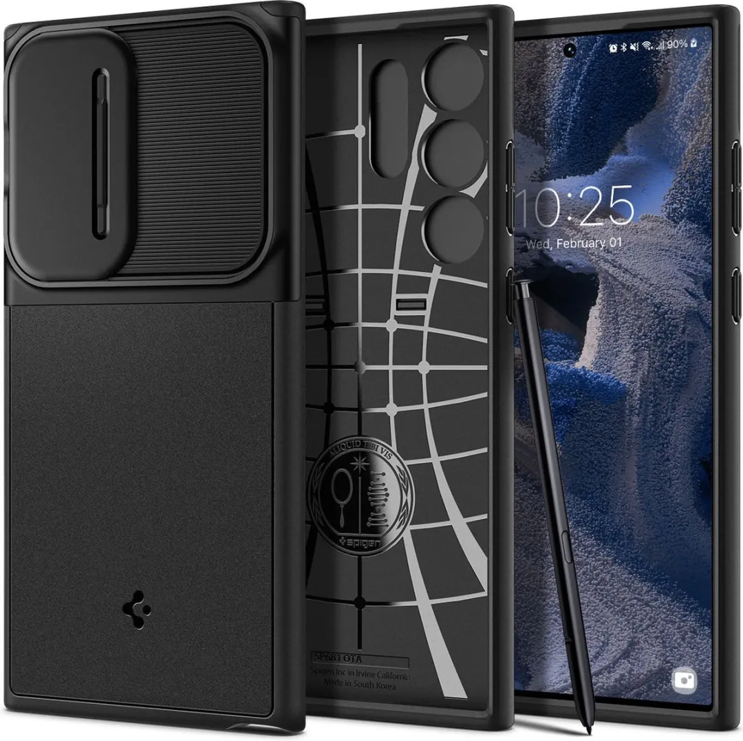 Spigen Optik Armor Hoesje Samsung Galaxy S23 Ultra