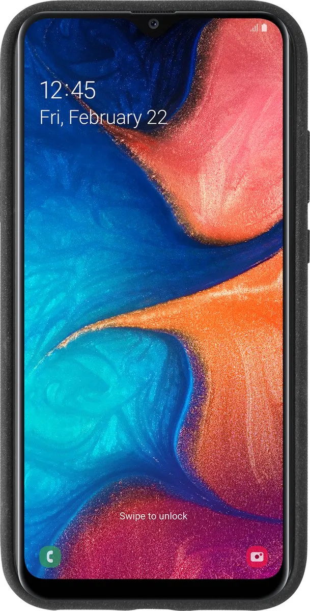 Azuri Samsung Galaxy A20e Hoesje AZCOVFLEXSAA202-BLK - Zwart
