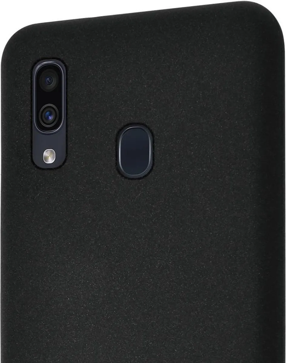 Azuri Samsung Galaxy A20e Hoesje AZCOVFLEXSAA202-BLK - Zwart