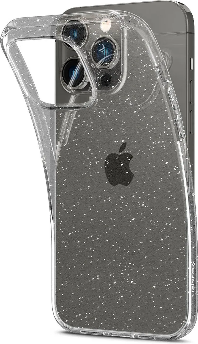 Spigen ACS04953 Liquid Crystal Backcover iPhone 14 Pro - Transparant