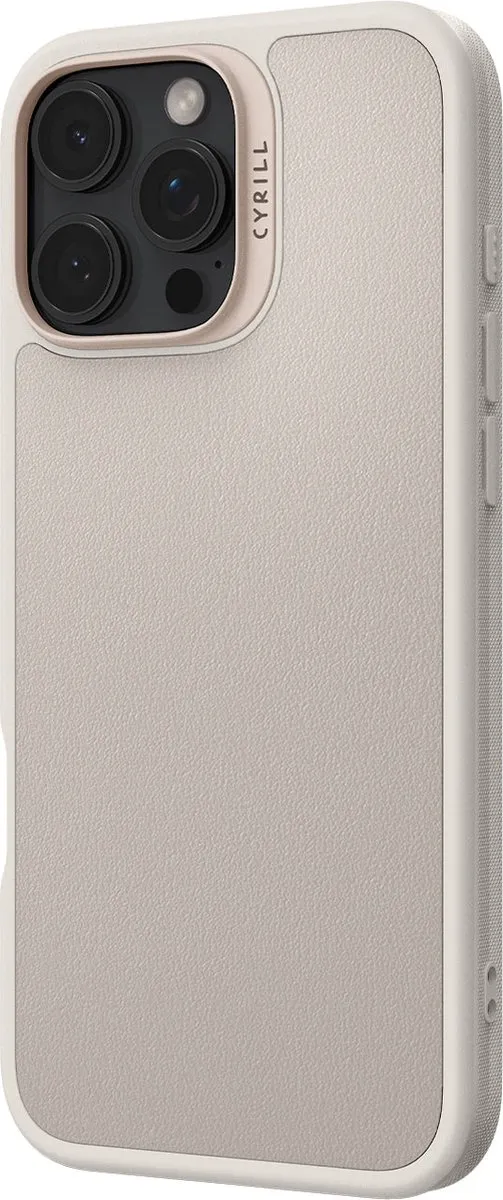 Spigen Thin Fit MagFit ACS08405 Hoesje - iPhone 16 Pro Max - Crème