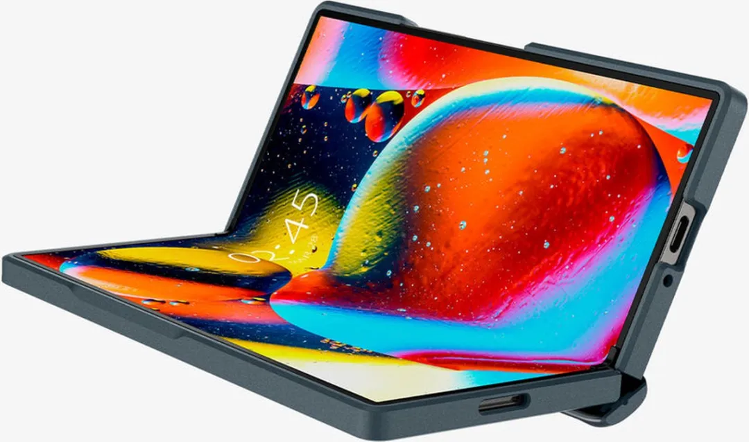 Spigen Slim Armor Pro ACS08286 Hoesje - Samsung Galaxy Z Fold 6 - Grijs