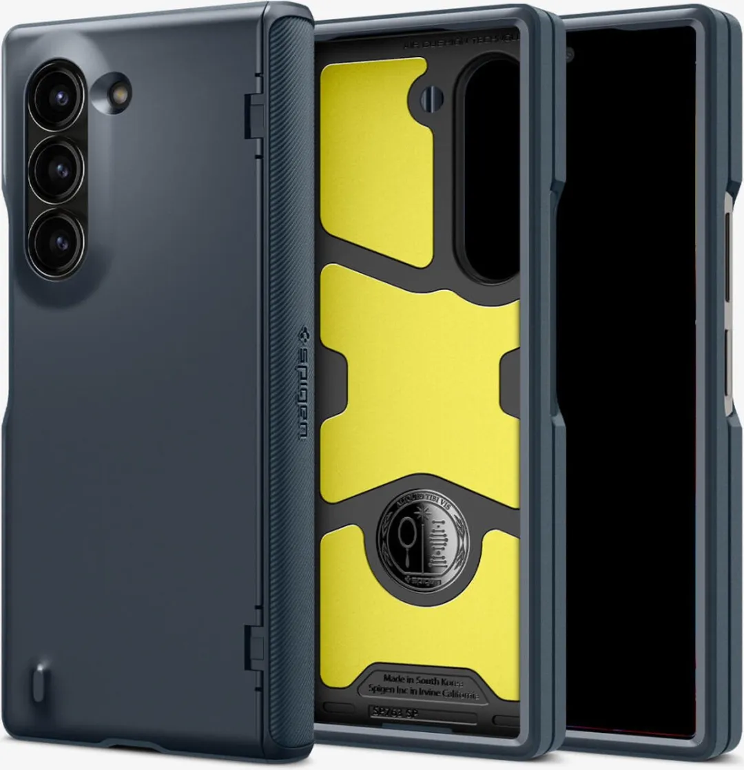 Spigen Slim Armor Pro ACS08286 Hoesje - Samsung Galaxy Z Fold 6 - Grijs