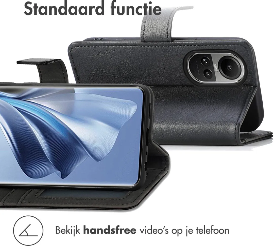 Imoshion Hoesje Oppo Reno 10/Pro - 3 Pasjes - Zwart
