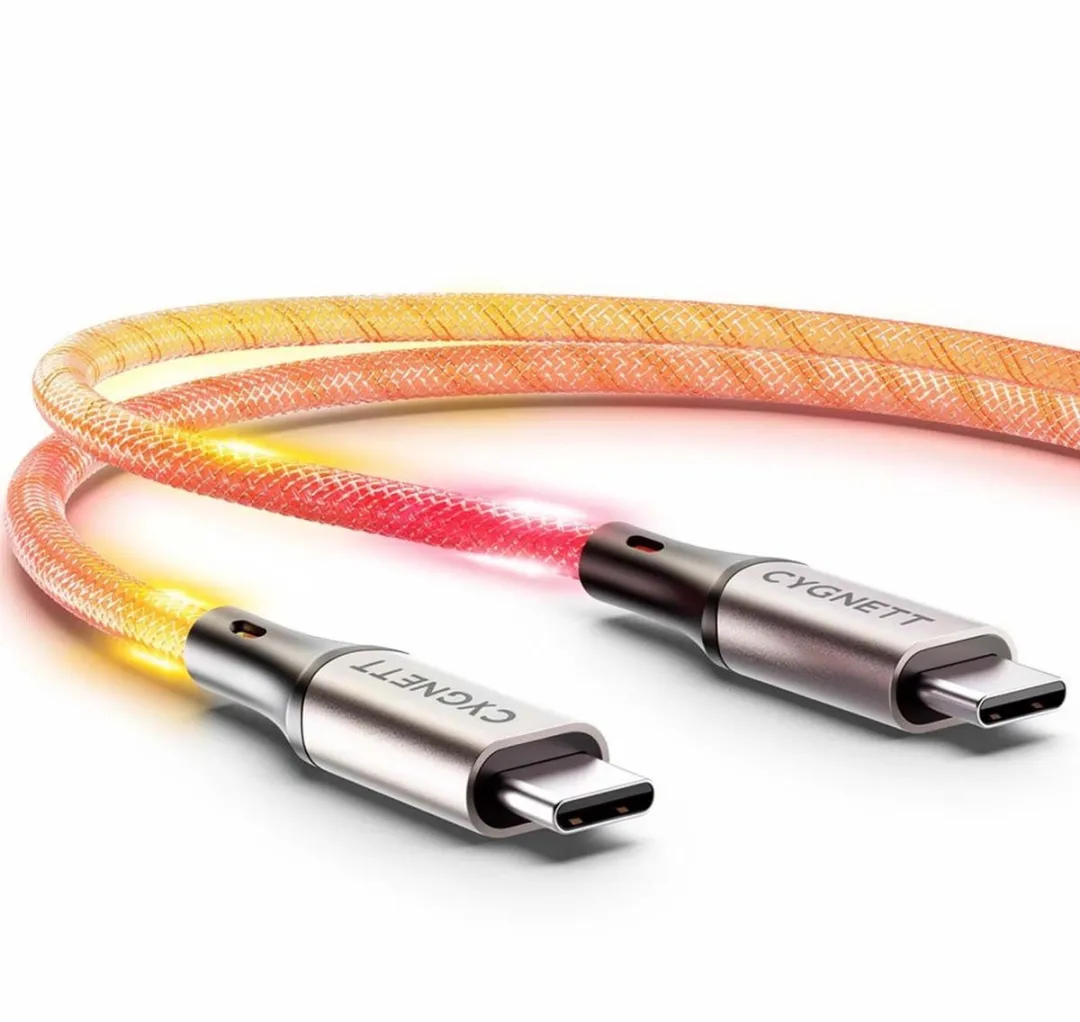 Cygnett USB-C Kabel 1,2m 60W 480Mbps - Veelkleurig
