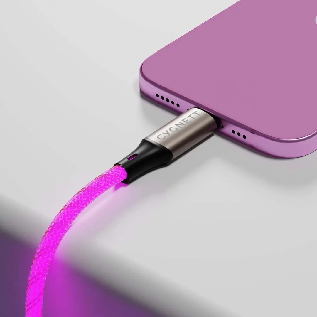Cygnett USB-C Kabel 1,2m 60W 480Mbps - Veelkleurig