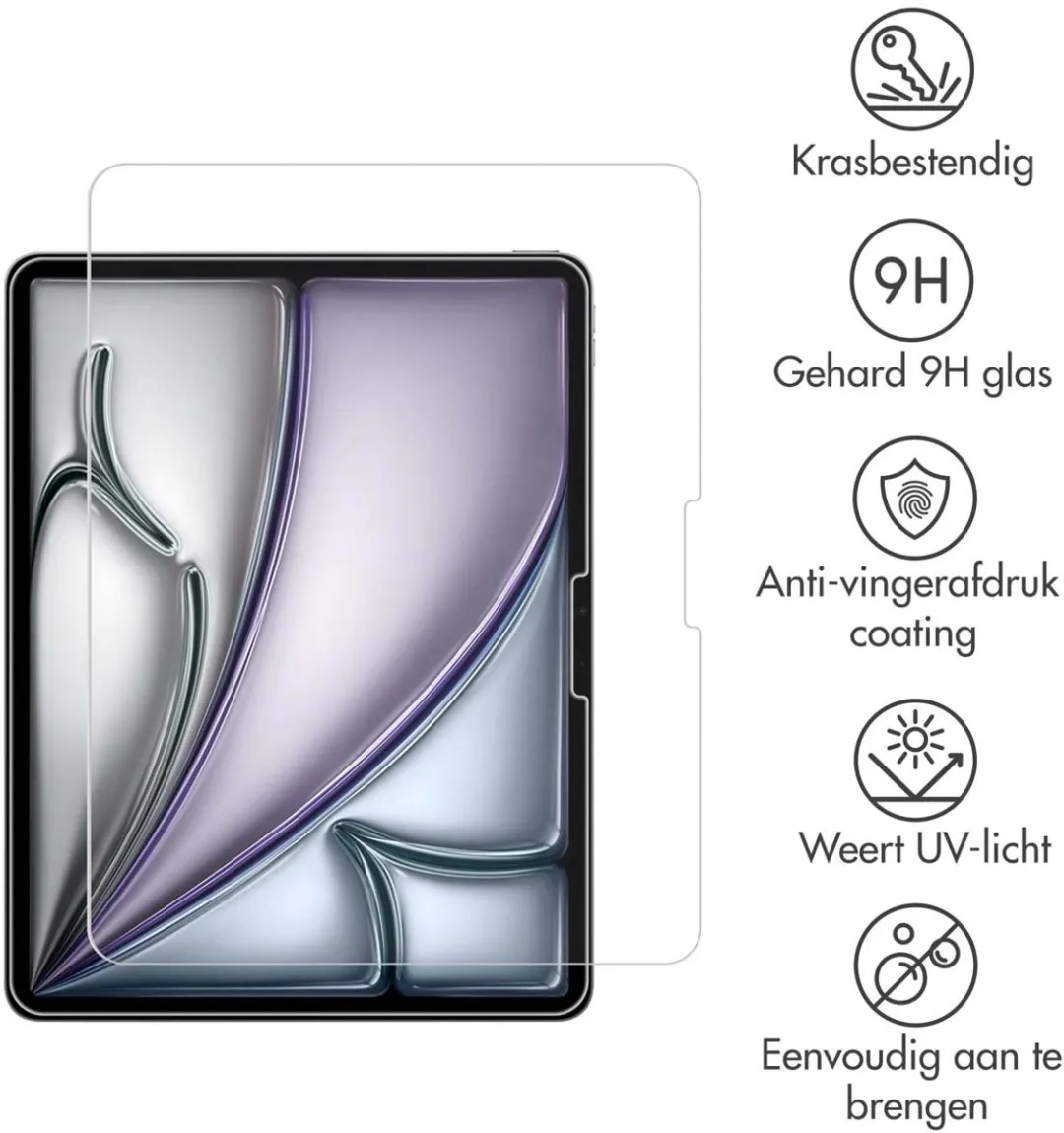 imoshion SH00074111 Tablet Screenprotector - iPad Pro/Air 13" - Gehard Glas