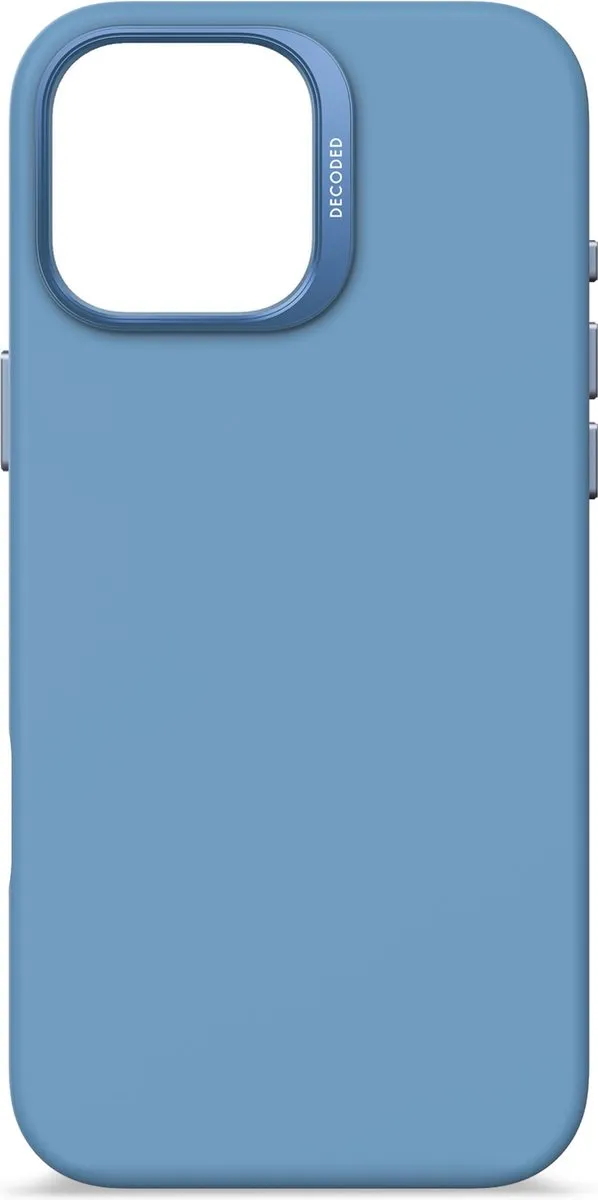 Decoded Siliconen Hoesje iPhone 16 Pro Max - Air Blauw - MagSafe