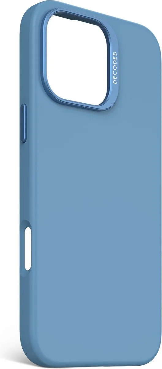 Decoded Siliconen Hoesje iPhone 16 Pro Max - Air Blauw - MagSafe