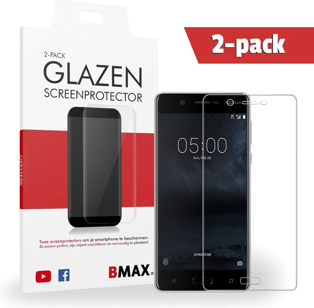 BMAX Nokia 5 Full Cover 3D Screenprotector