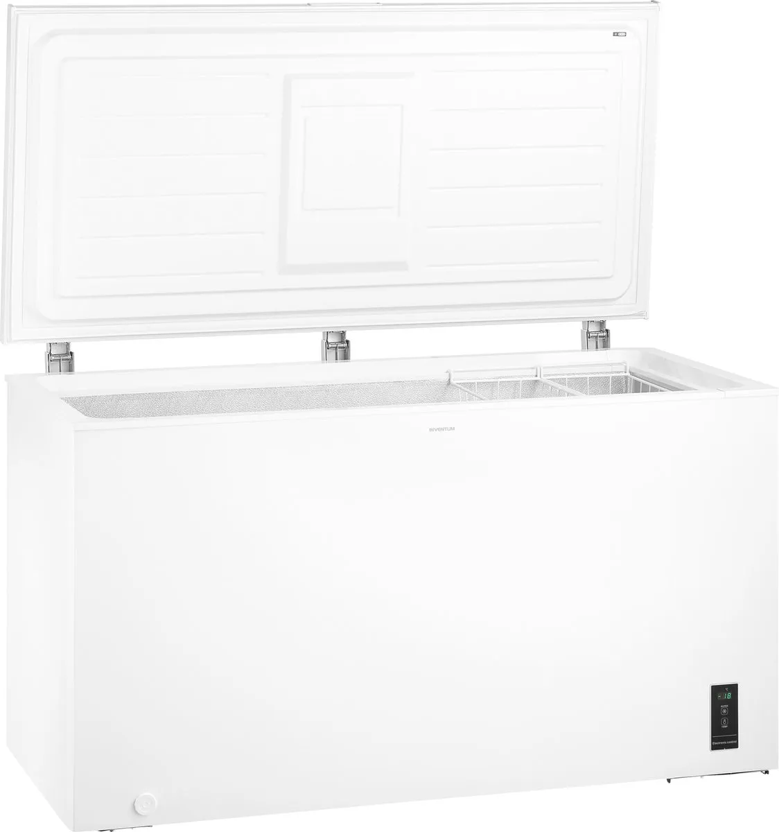 Inventum VK1422W Vrieskist 418L - Supervriezen 19Kg/24h - Wit
