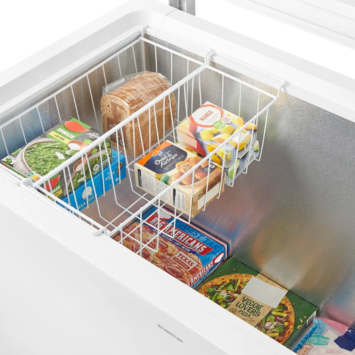 Inventum VK1422W Vrieskist 418L - Supervriezen 19Kg/24h - Wit - afbeelding 6 van 6