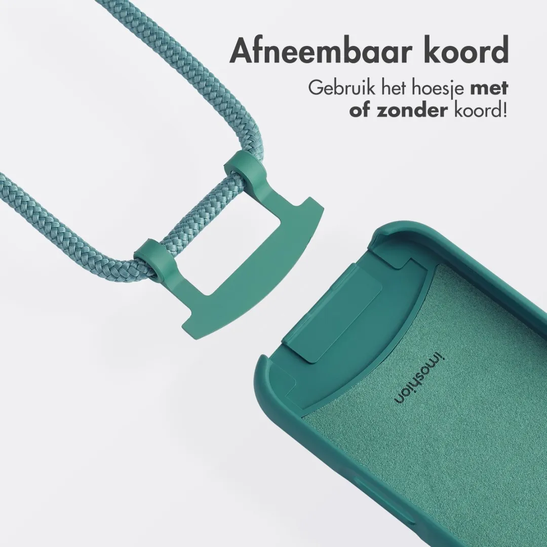 Imoshion iPhone 16 Pro Hoesje - Donkergroen MagSafe