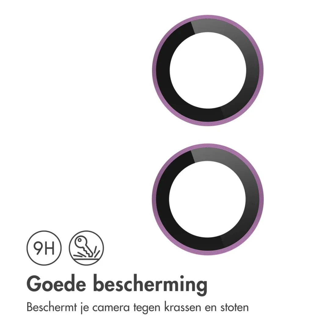 Imoshion Camera Lens Protector iPhone 16/Plus - 2 Stuks - Roze - afbeelding 2 van 6