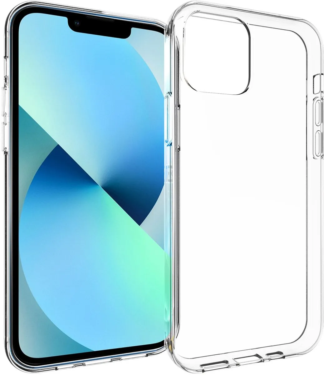 Accezz Hoesje iPhone 13 Transparant - SH00044642