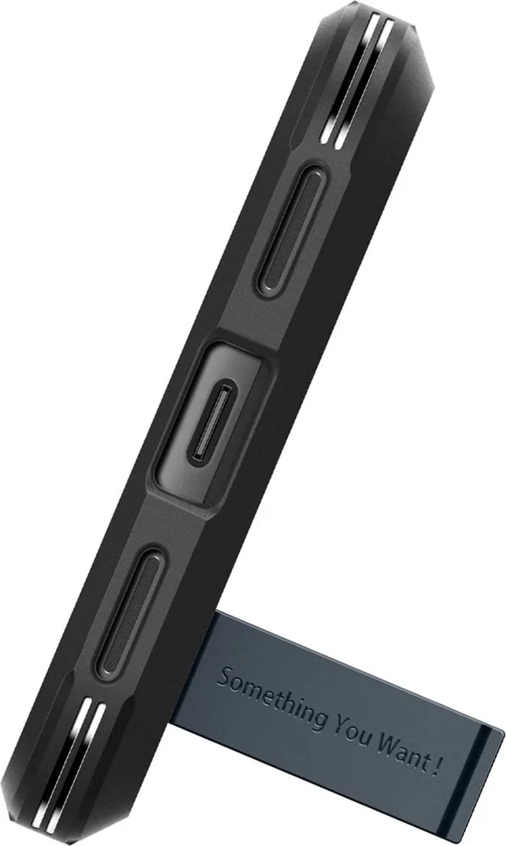 Spigen Tough Armor ACS07265 Hoesje - Grijs - afbeelding 6 van 6