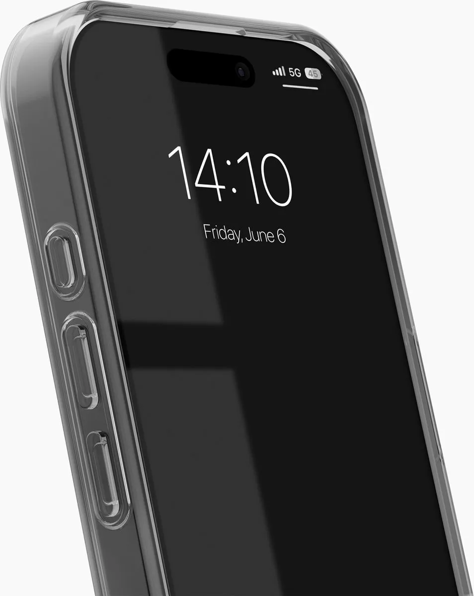 iDeal of Sweden Clear Case iPhone 16 Pro Max - MagSafe - Tinted Black