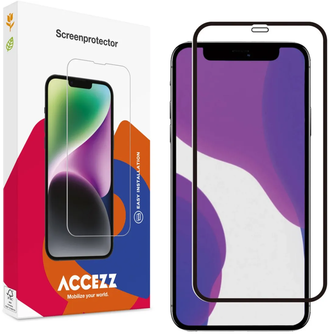 Accezz Screenprotector iPhone 12/12 Pro - Gehard Glas