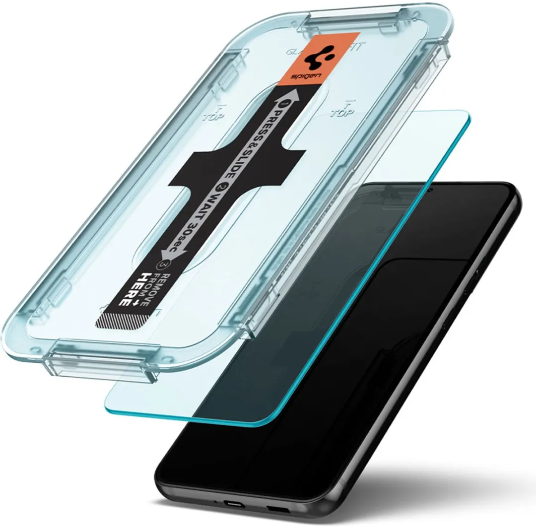 Spigen Glass AGL04151 Screenprotector Samsung Galaxy S22 - 2 Stuks