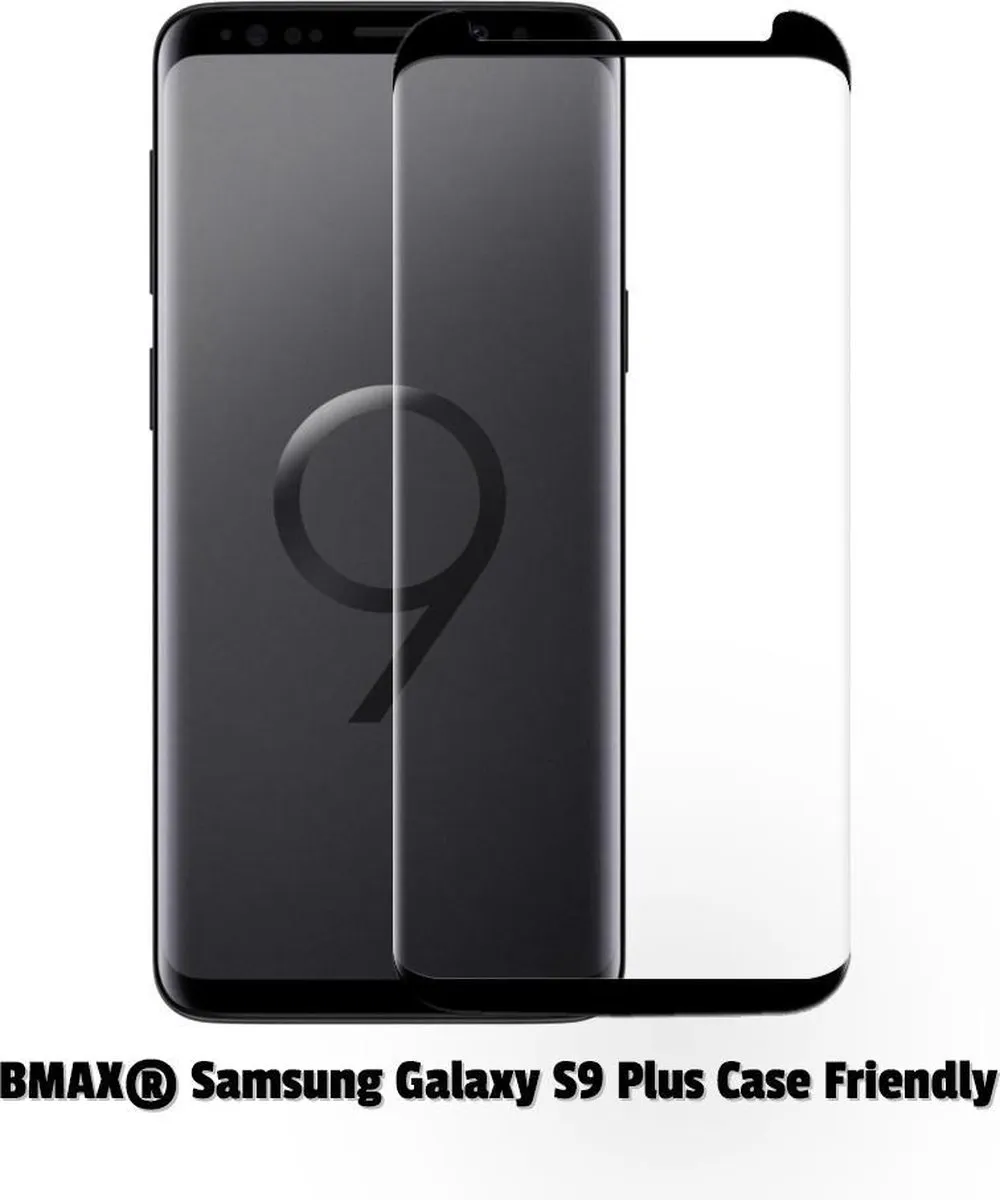 BMAX BM-71974384 Glazen Screenprotector - Samsung Galaxy S9+ - 2 Stuks