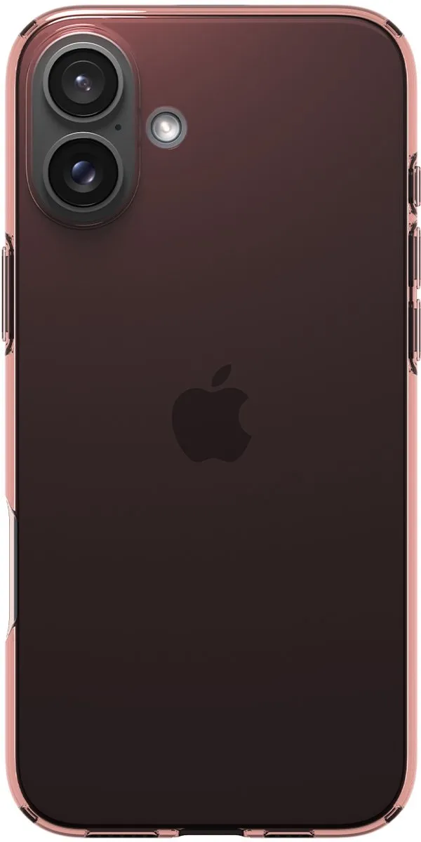 Spigen Crystal Flex Hoesje iPhone 16 Plus - Transparant Roze