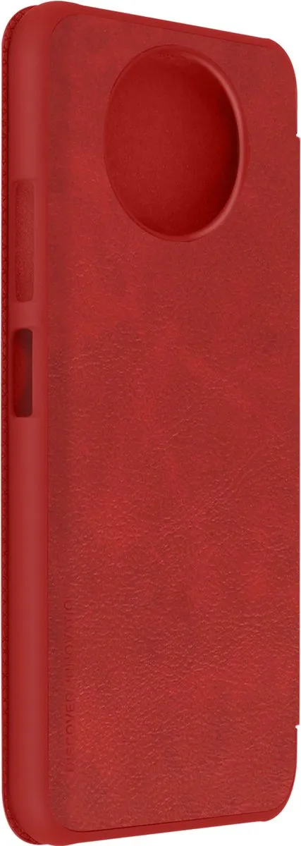 Nillkin Qin Book Case Xiaomi Redmi Note 9T - Rood - FOLIO-QIN-RD-NT9T