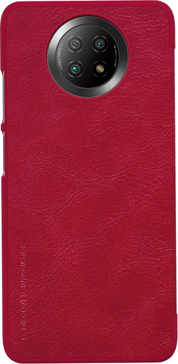 Nillkin Qin Book Case Xiaomi Redmi Note 9T - Rood - FOLIO-QIN-RD-NT9T