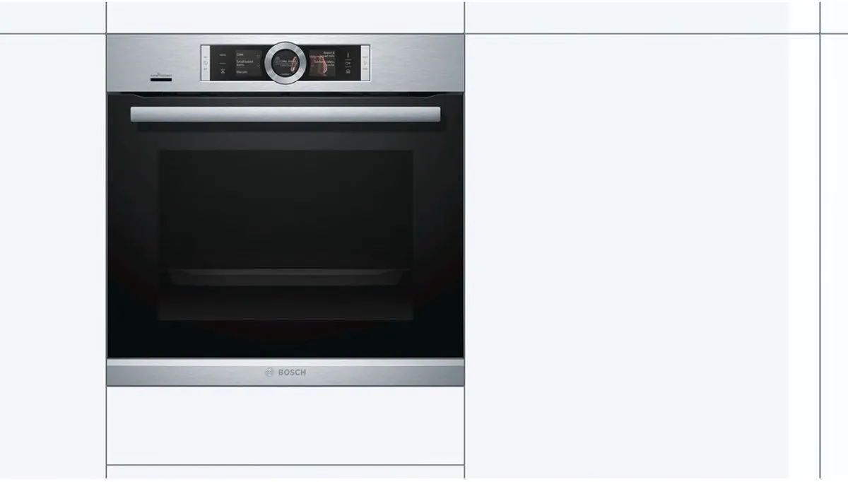 Bosch HSG636XS6 Inbouwoven - 71L - Roestvrijstaal