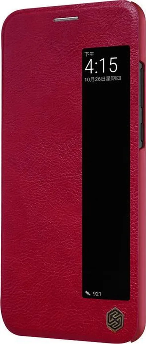 Nillkin Qin View Hoesje Book Case Huawei P20 - Rood