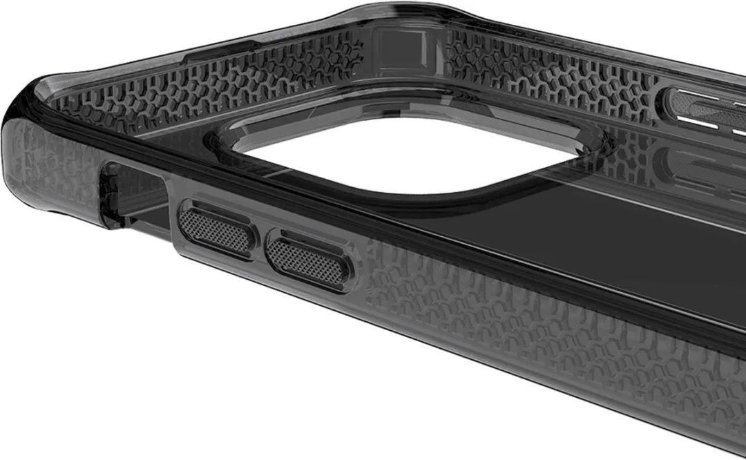 ITSKINS Spectrum R Clear Apple iPhone 14 Pro Hoesje - AP4X-SPECM-SMOK