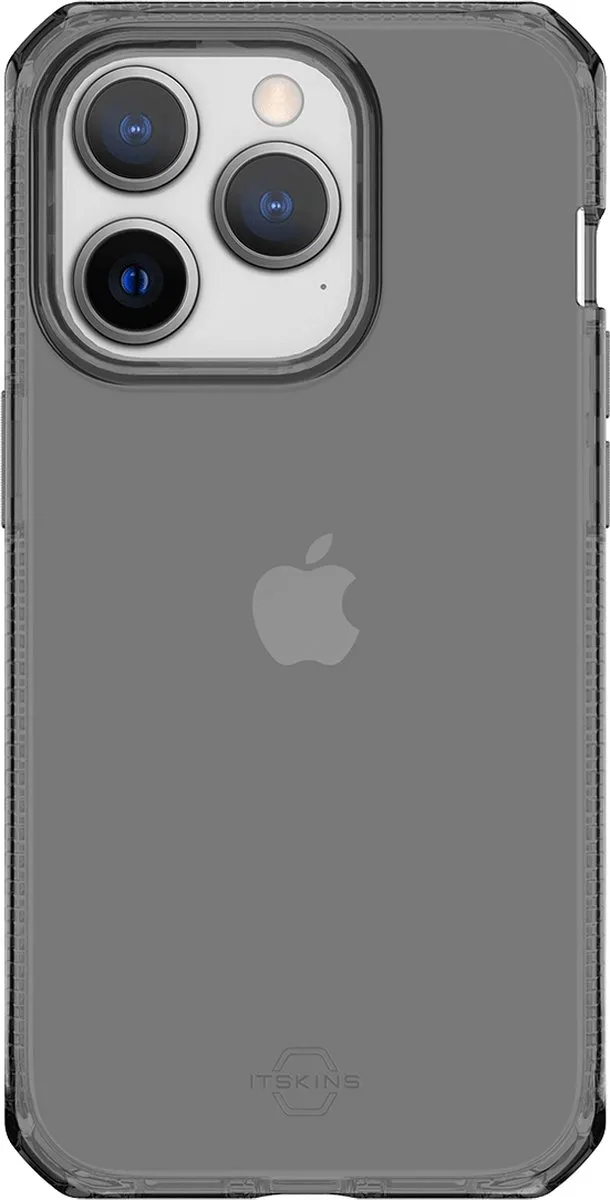 ITSKINS Spectrum R Clear Apple iPhone 14 Pro Hoesje - AP4X-SPECM-SMOK