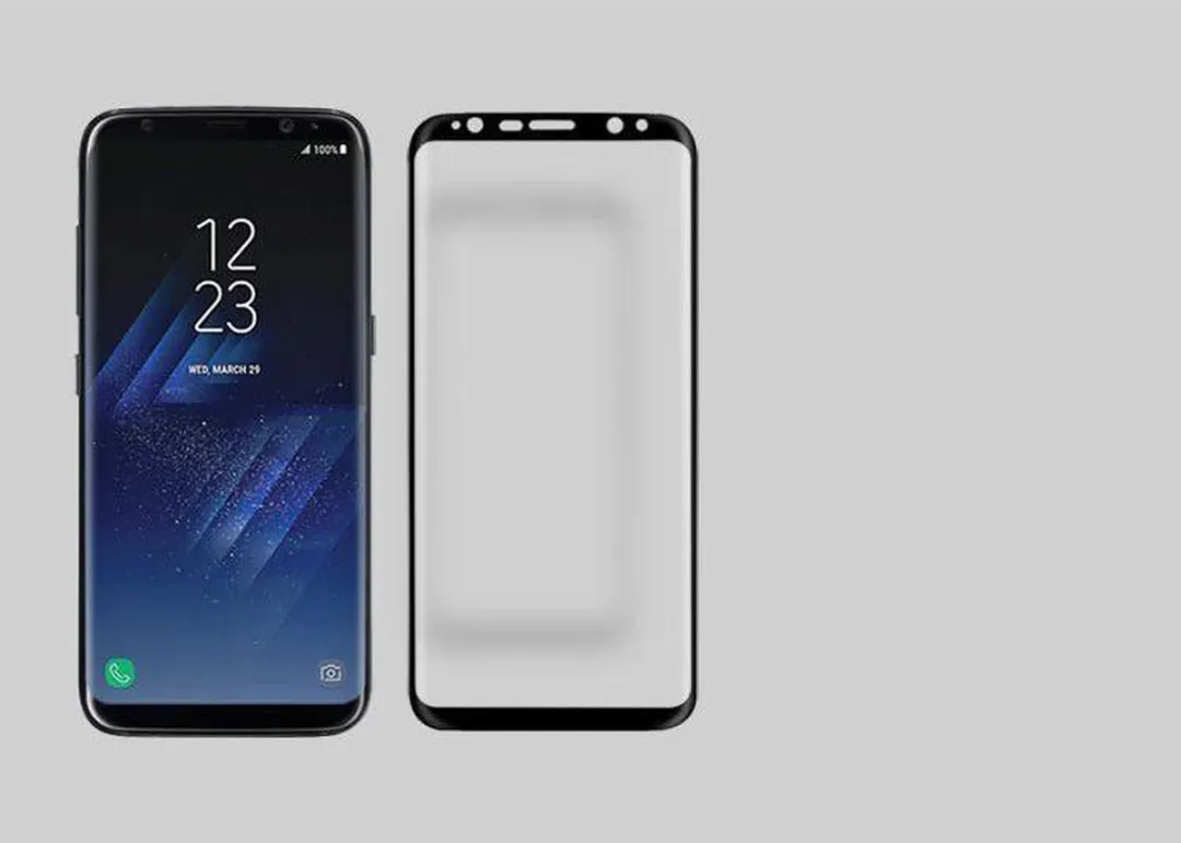 Nillkin 3D Tempered Glass Screenprotector Samsung Galaxy S8+ - afbeelding 4 van 6