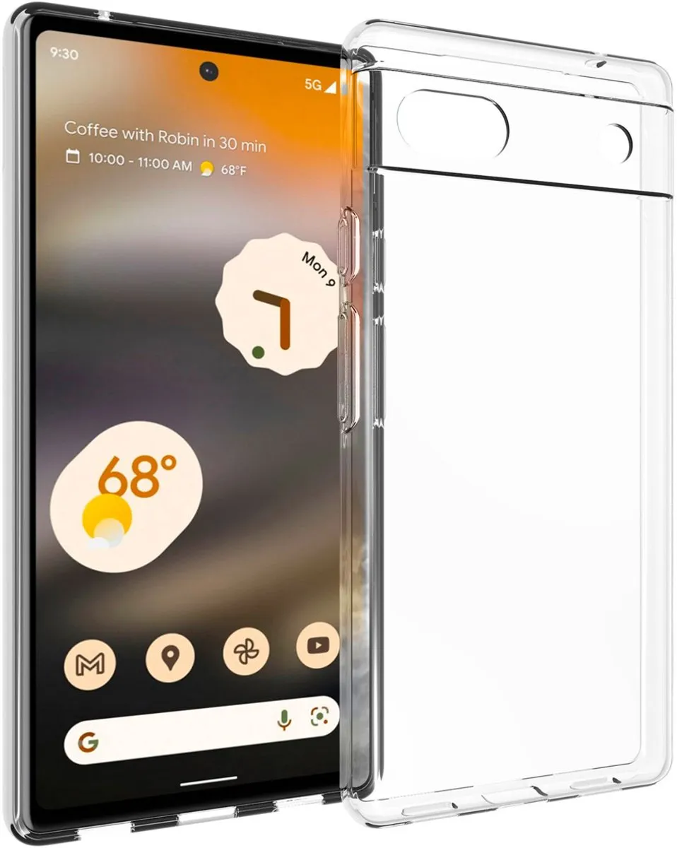 Accezz Hoesje Google Pixel 6a - Transparant