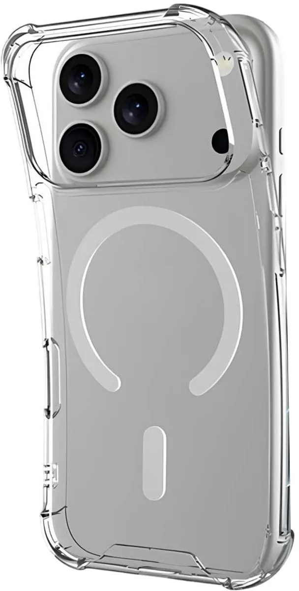 Just in Case Cazy MAP2762KI0M iPhone 17 Pro Hoesje - Transparant