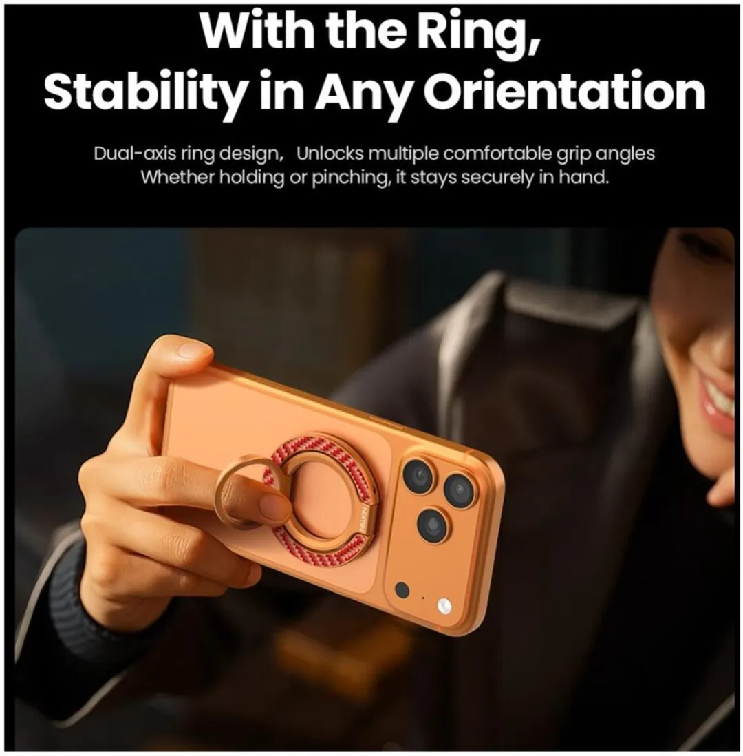 Nillkin FiberSnap Magnetic Ring Stand - Oranje