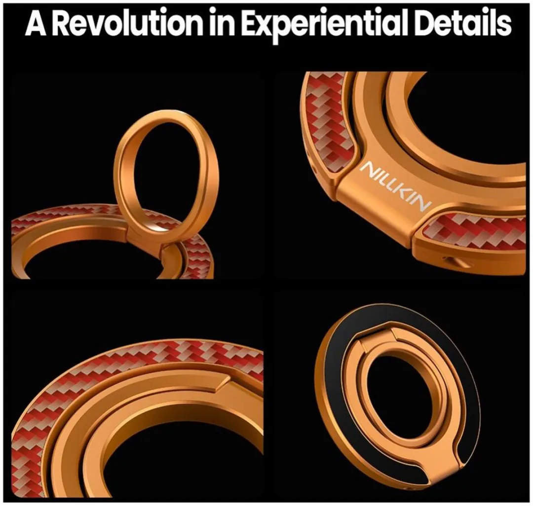 Nillkin FiberSnap Magnetic Ring Stand - Oranje