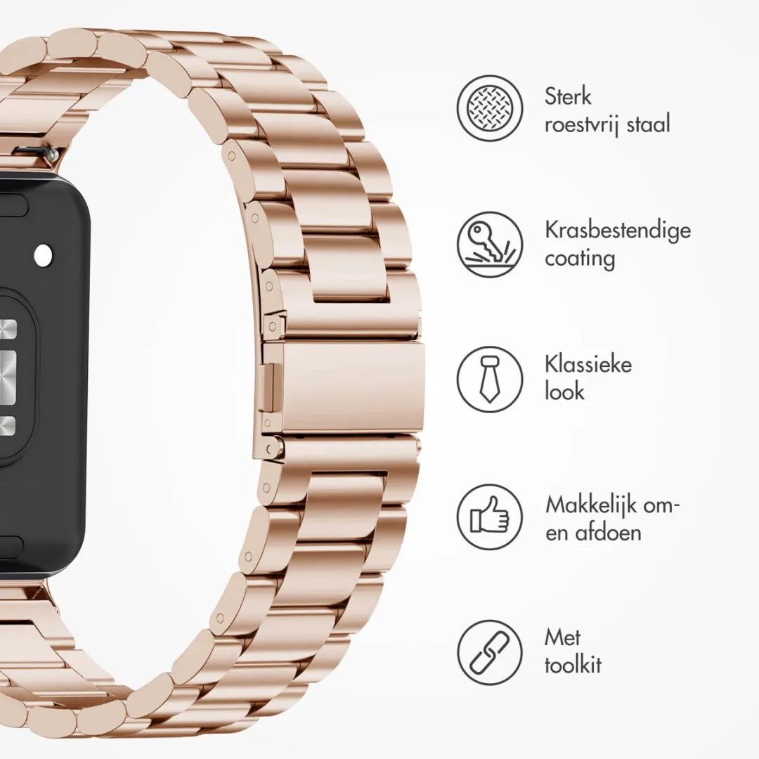 Imoshion Stalen Bandje Samsung Galaxy Fit 3 - Roségoud