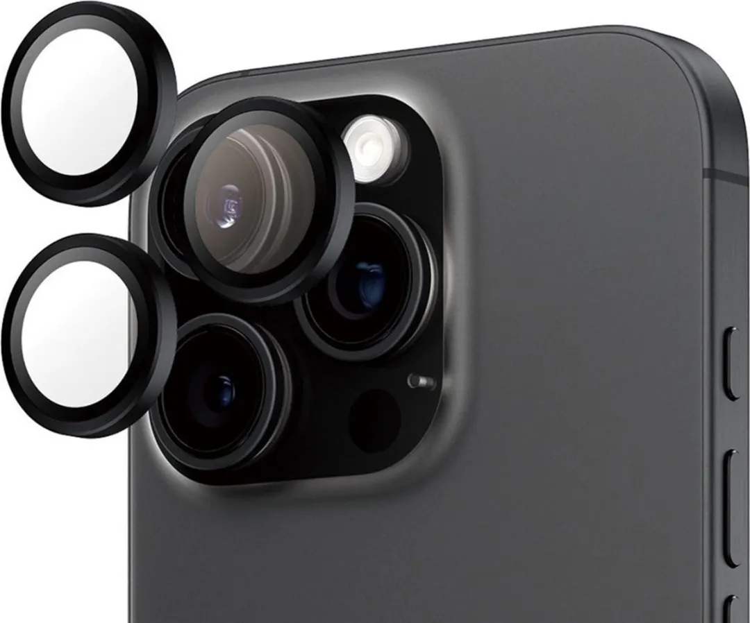 PanzerGlass Hoops iPhone 16 Pro Camera Lens Protector - 1 Stuk