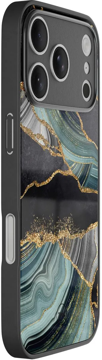 Casevibes iPhone 17 Pro Max Hoesje - Marble Jade Stone - Multi