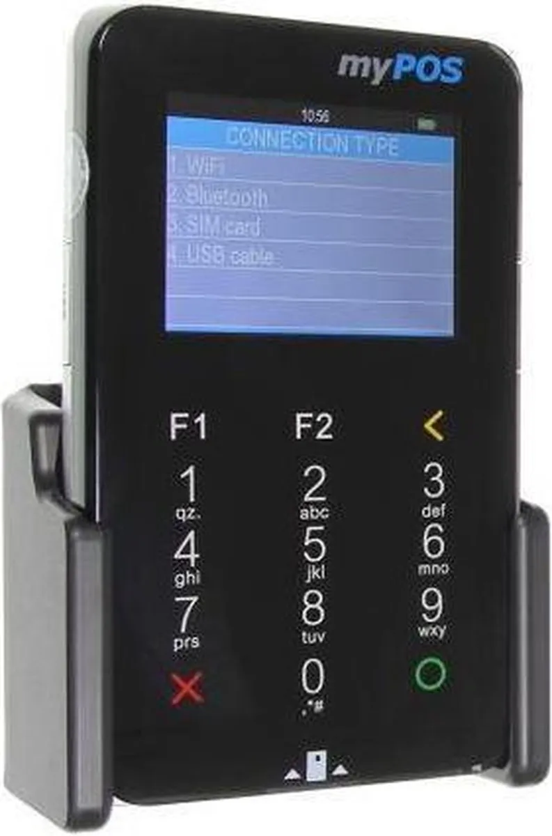 Brodit Houder myPOS D200C/CCV Fly - Zwart - afbeelding 6 van 6